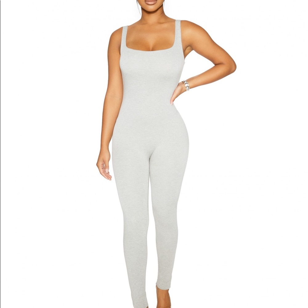 NAKED WARDROBE Jumpsuit In Grey
